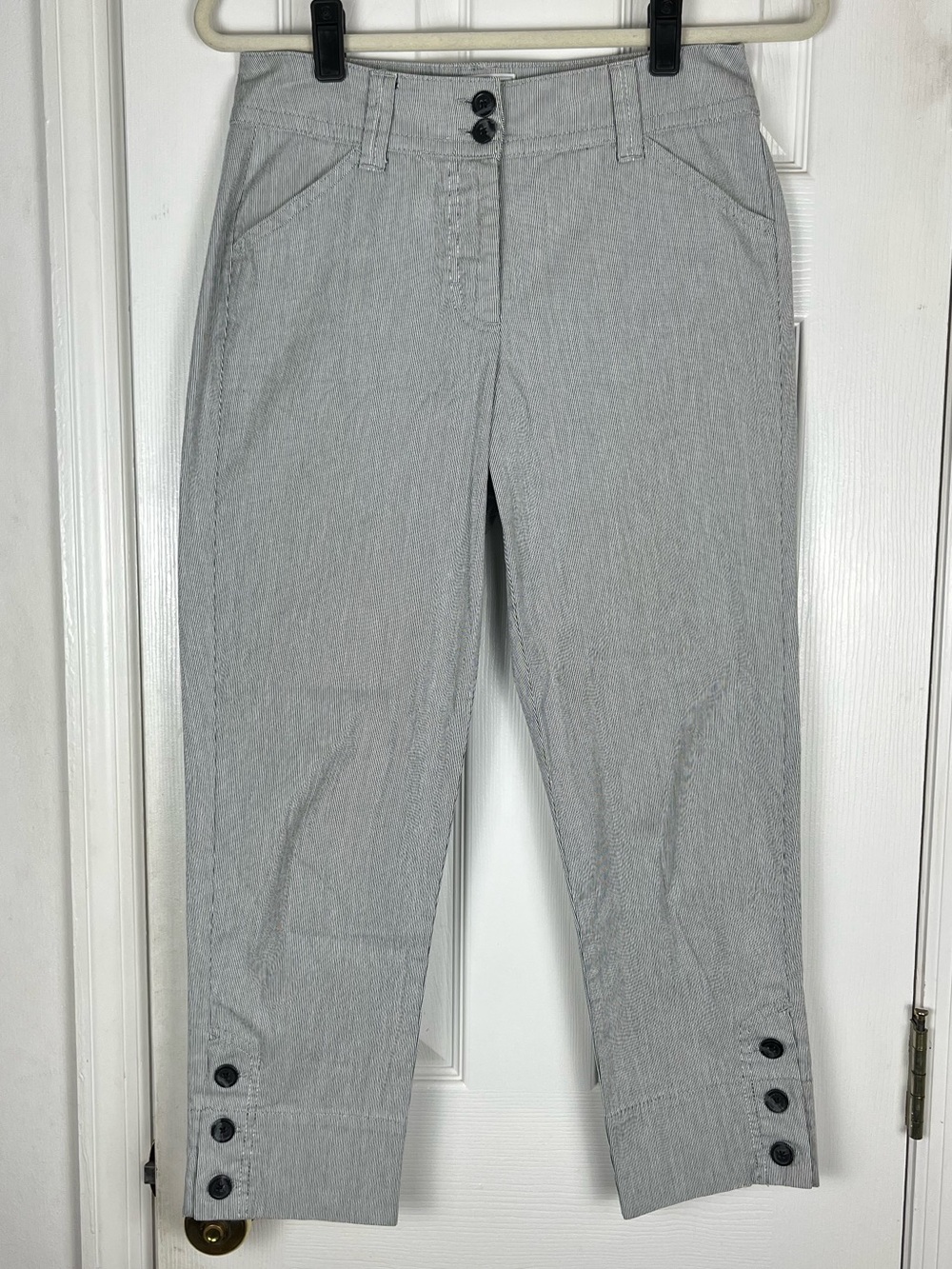 Charter Club Pants Shop Classic Fit Capri Pants Sz 4 Preppy